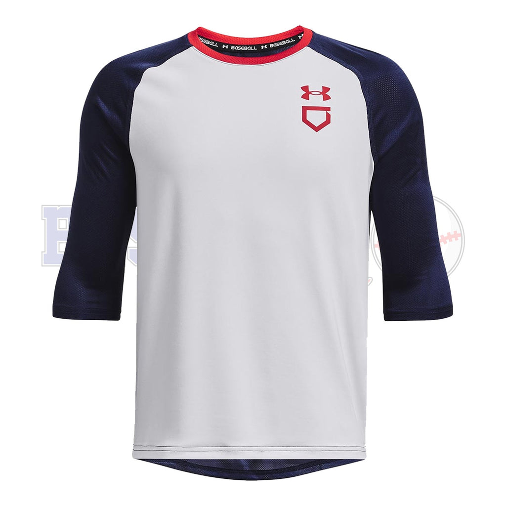 Boy's Utility 3/4 Performance Shirt product image 1, provided for visual reference and product detail review