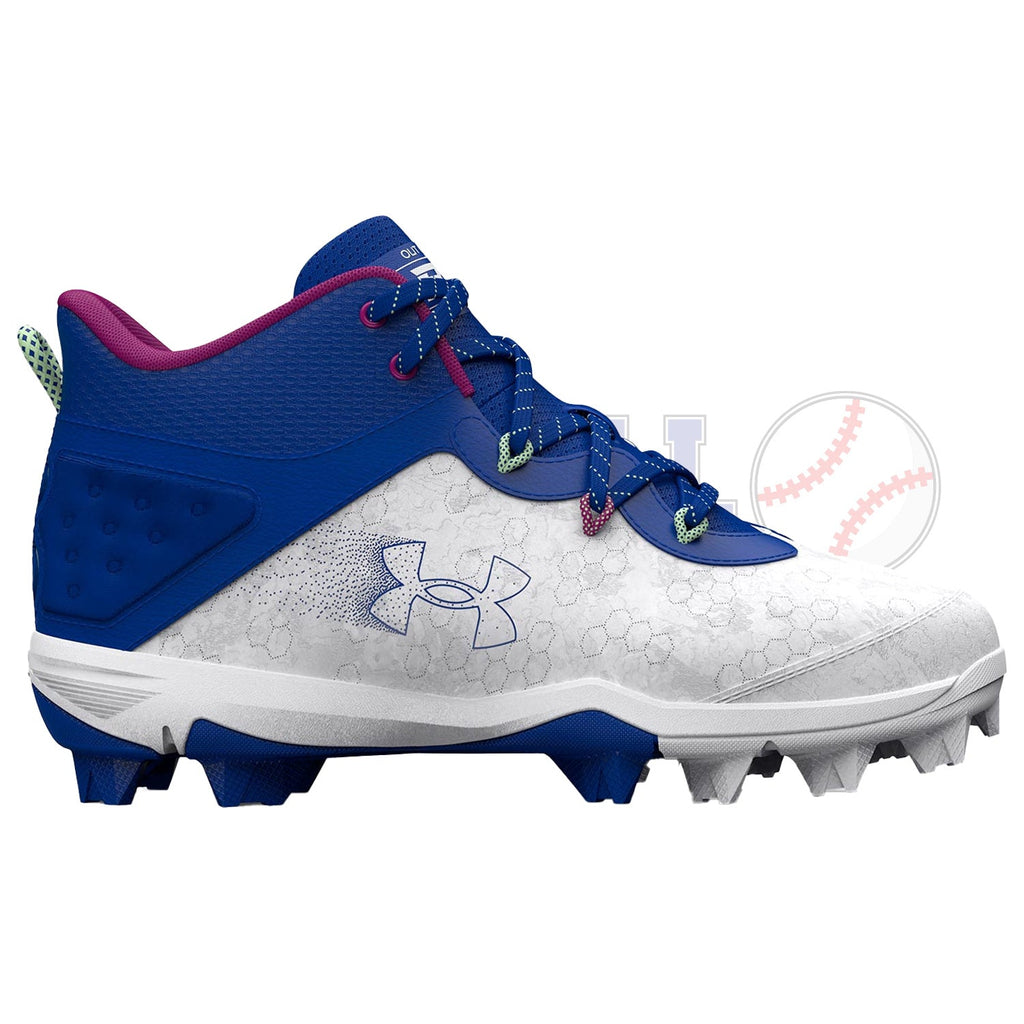 Harper 8 Mid RM Junior Baseball Cleats product image 2, provided for visual reference and product detail review