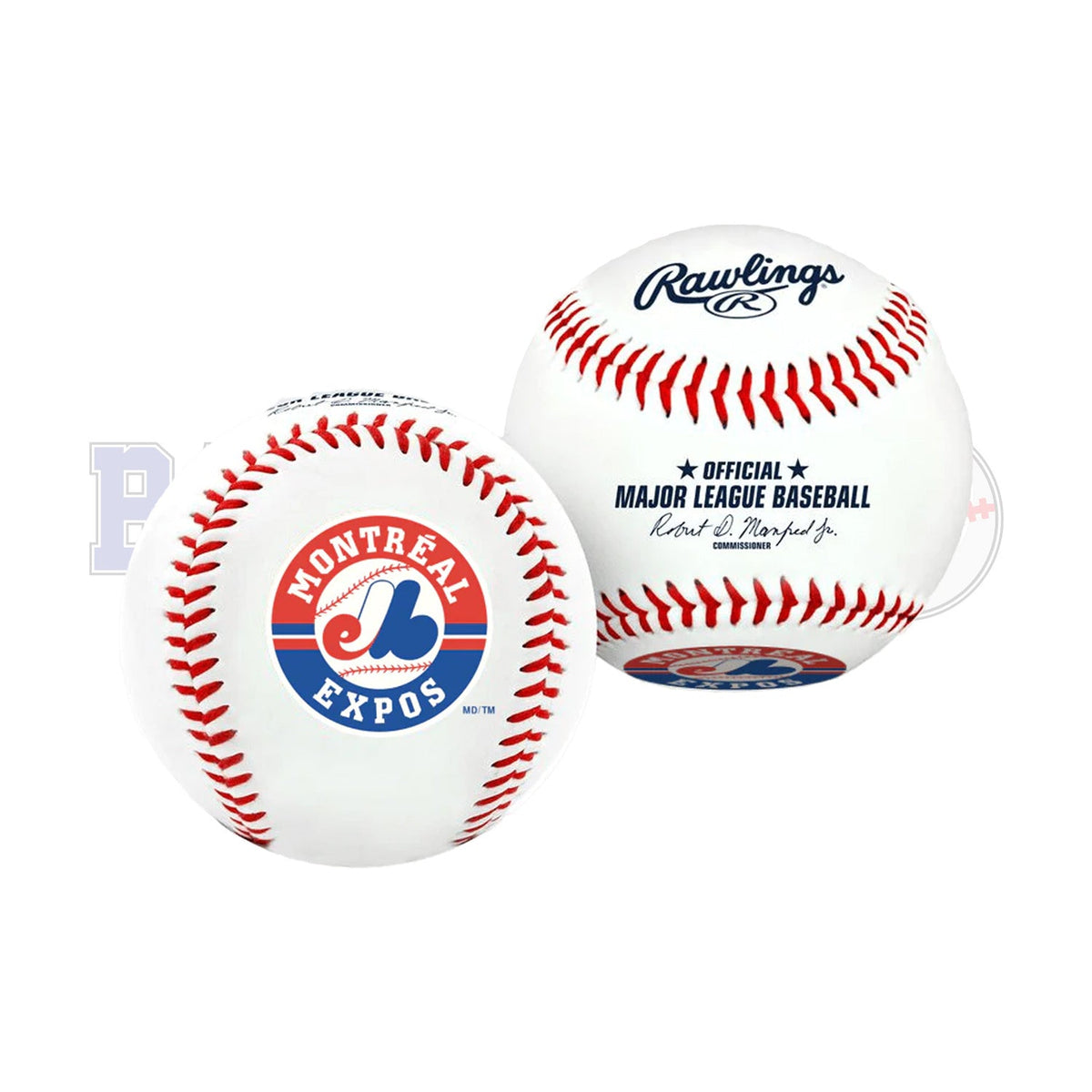 Montreal Expos Replica Logo Ball product image 1, provided for visual reference and product detail review