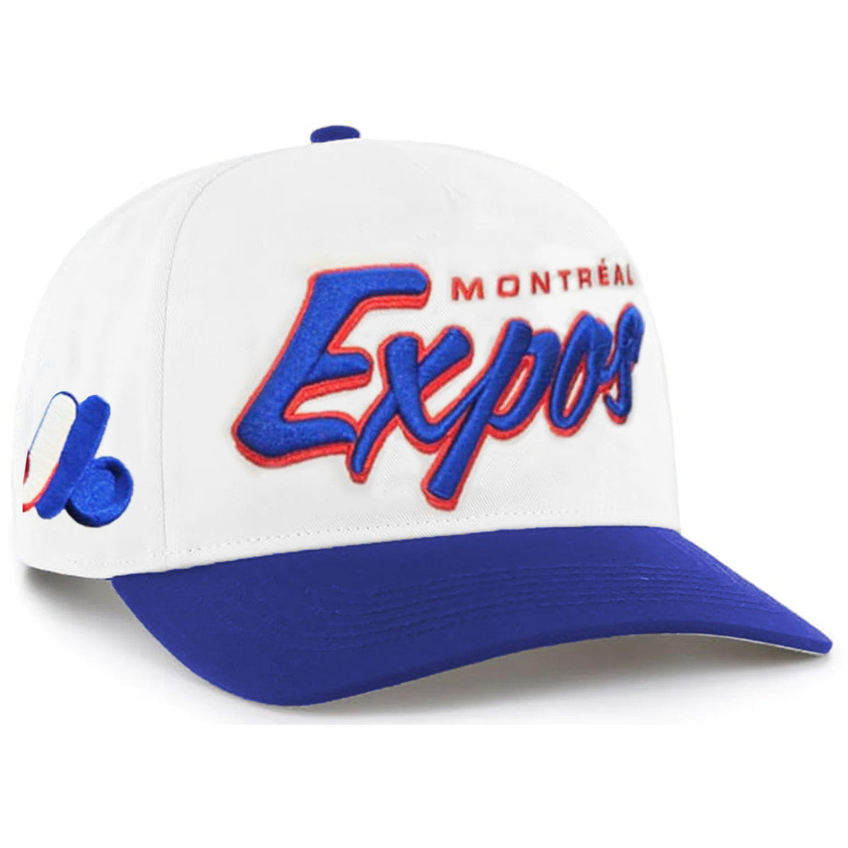 Montreal Expos MLB Drop Shadow 47 Hitch RF Snapback Cap product image 2, provided for visual reference and product detail