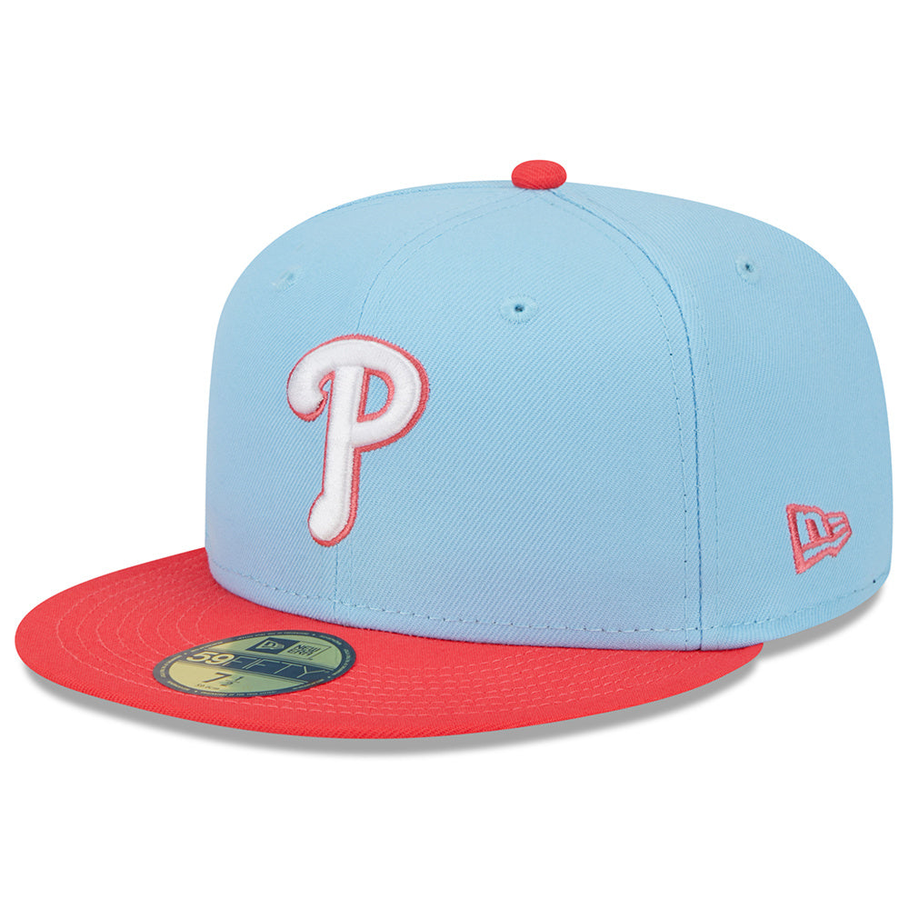 5950 Two-Tone Color Pack Pastel Blue Philadelphia Phillies Cap product image 1, provided for visual reference and product