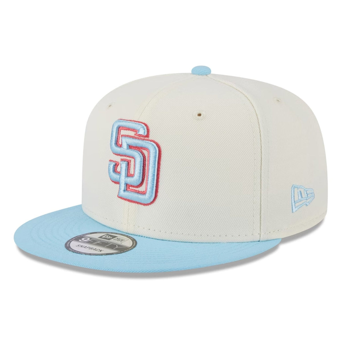 5950 Two-Tone Color Pack White San Diego Padres Cap product image 1, provided for visual reference and product detail review