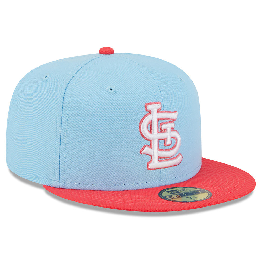 5950 Two-Tone Color Pack Pastel Blue St. Louis Cardinals Cap product image 3, provided for visual reference and product