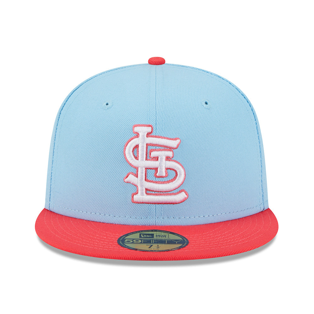 5950 Two-Tone Color Pack Pastel Blue St. Louis Cardinals Cap product image 2, provided for visual reference and product