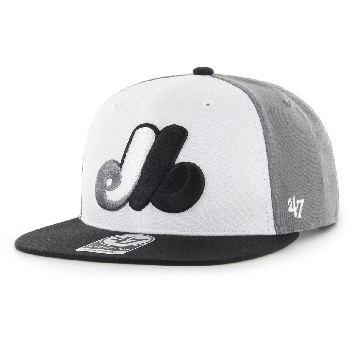 Montreal Expos All Star Game MLB Deluxe 47 Sure Shot MVP Snapback Cap product image 1, provided for visual reference and