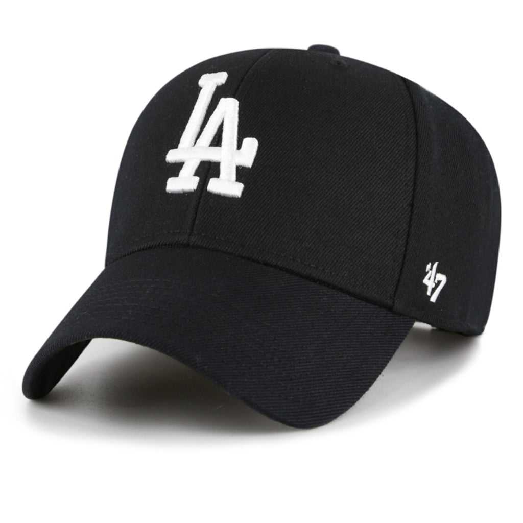 Los Angeles Dodgers MLB B&W Sure Shot '47 MVP Snapback Cap product image 1, provided for visual reference and product detail