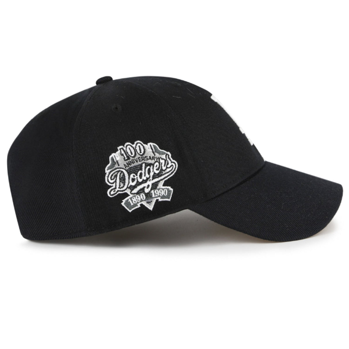 Los Angeles Dodgers MLB B&W Sure Shot '47 MVP Snapback Cap product image 3, provided for visual reference and product detail