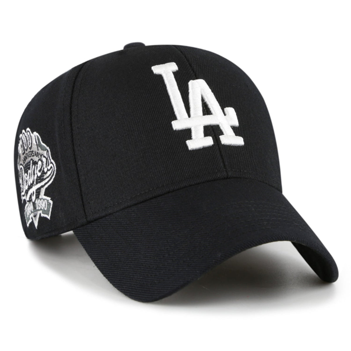 Los Angeles Dodgers MLB B&W Sure Shot '47 MVP Snapback Cap product image 2, provided for visual reference and product detail