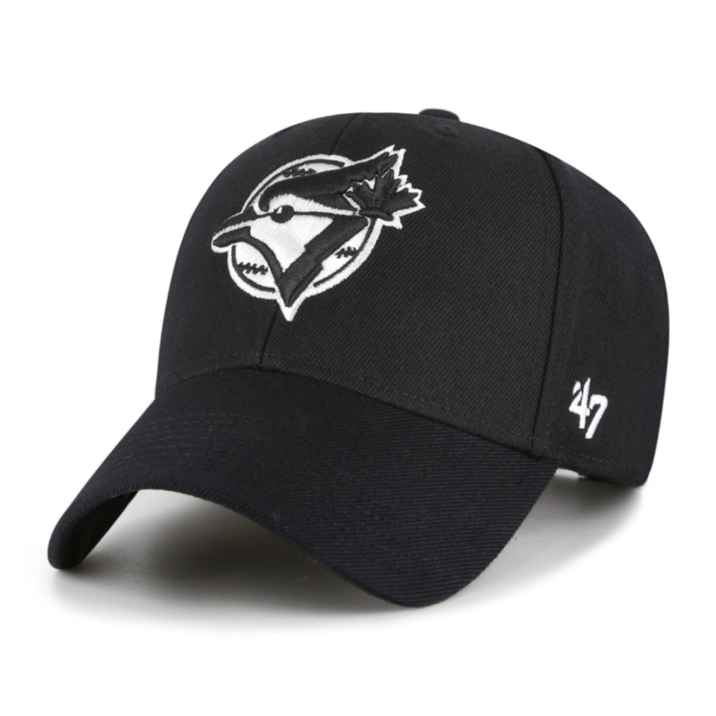 Toronto Blue Jays MLB B&W Sure Shot '47 MVP Snapback Cap product image 1, provided for visual reference and product detail