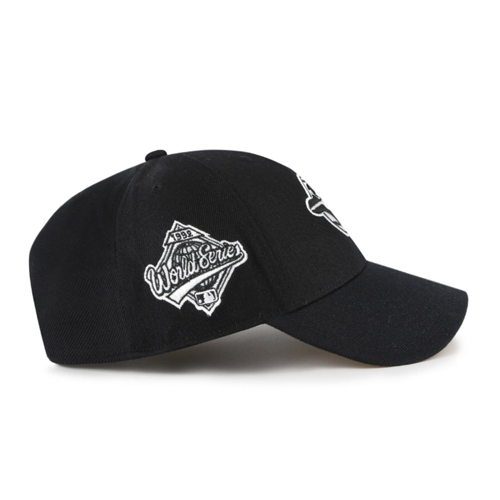 Toronto Blue Jays MLB B&W Sure Shot '47 MVP Snapback Cap product image 3, provided for visual reference and product detail