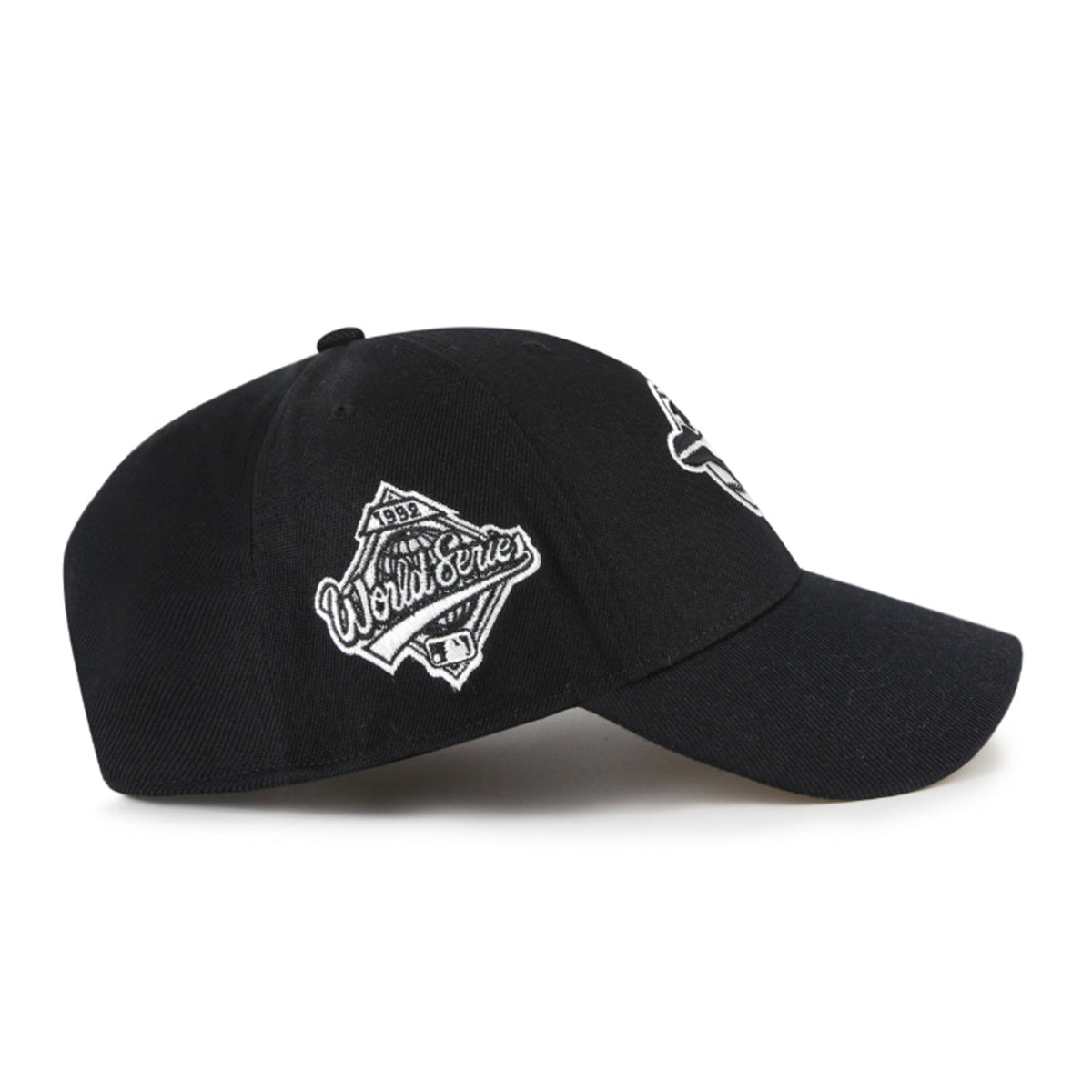 Toronto Blue Jays MLB B&W Sure Shot '47 MVP Snapback Cap product image 3, provided for visual reference and product detail