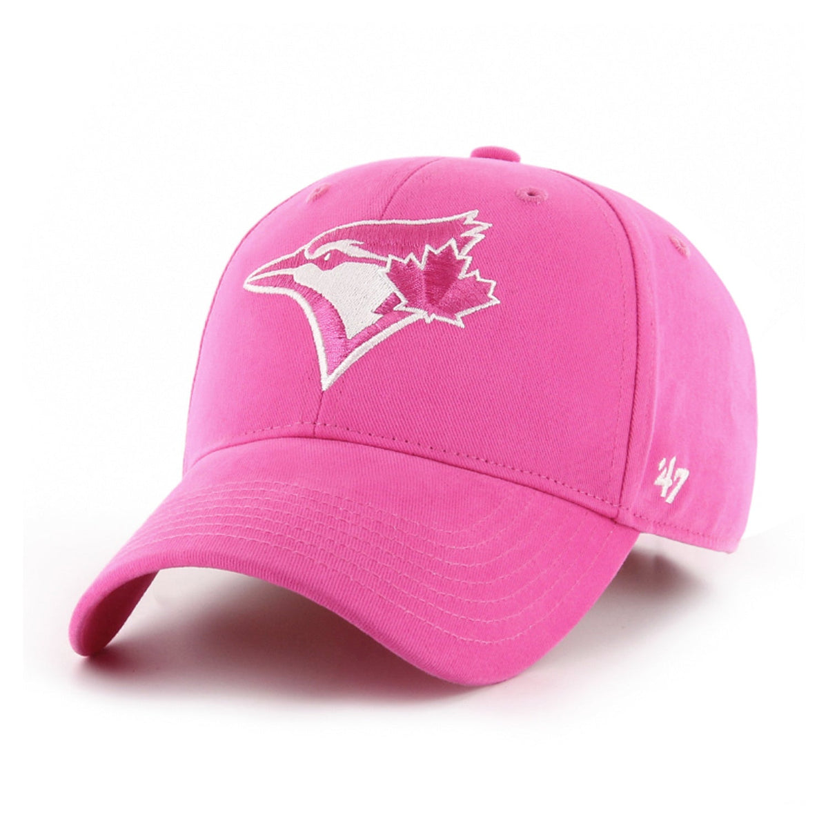 Toronto Blue Jays MLB Basics '47 MVP Magenta Youth Cap product image 1, provided for visual reference and product detail