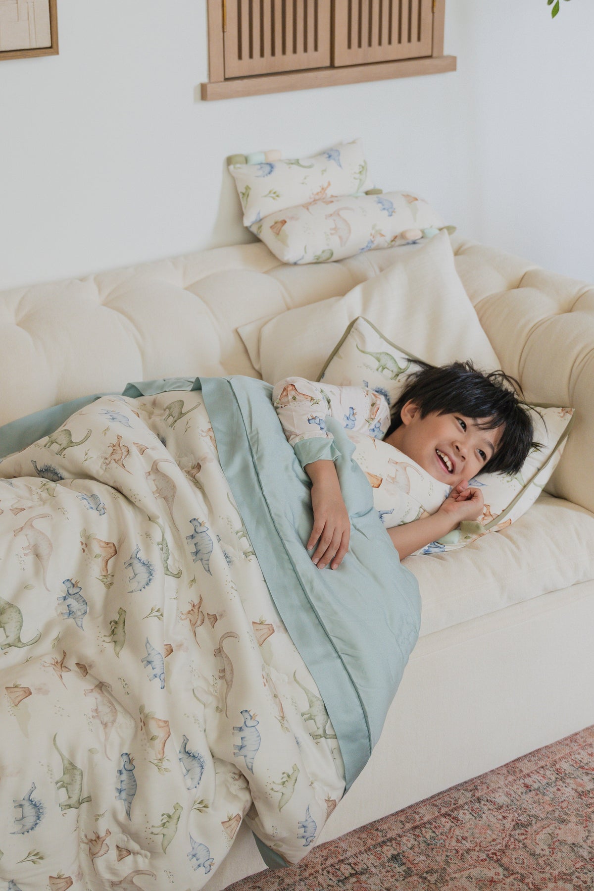 [Tencel Blanket] Dino Land Quest Tencel Blanket