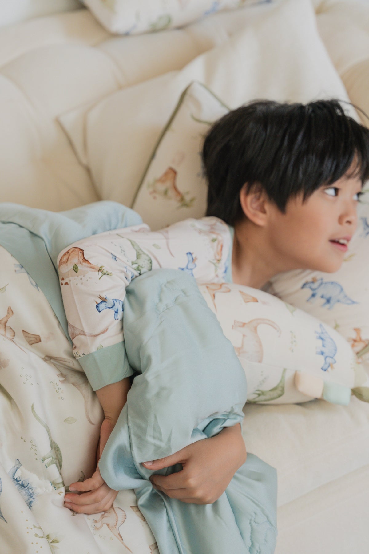 [Tencel Blanket] Dino Land Quest Tencel Blanket