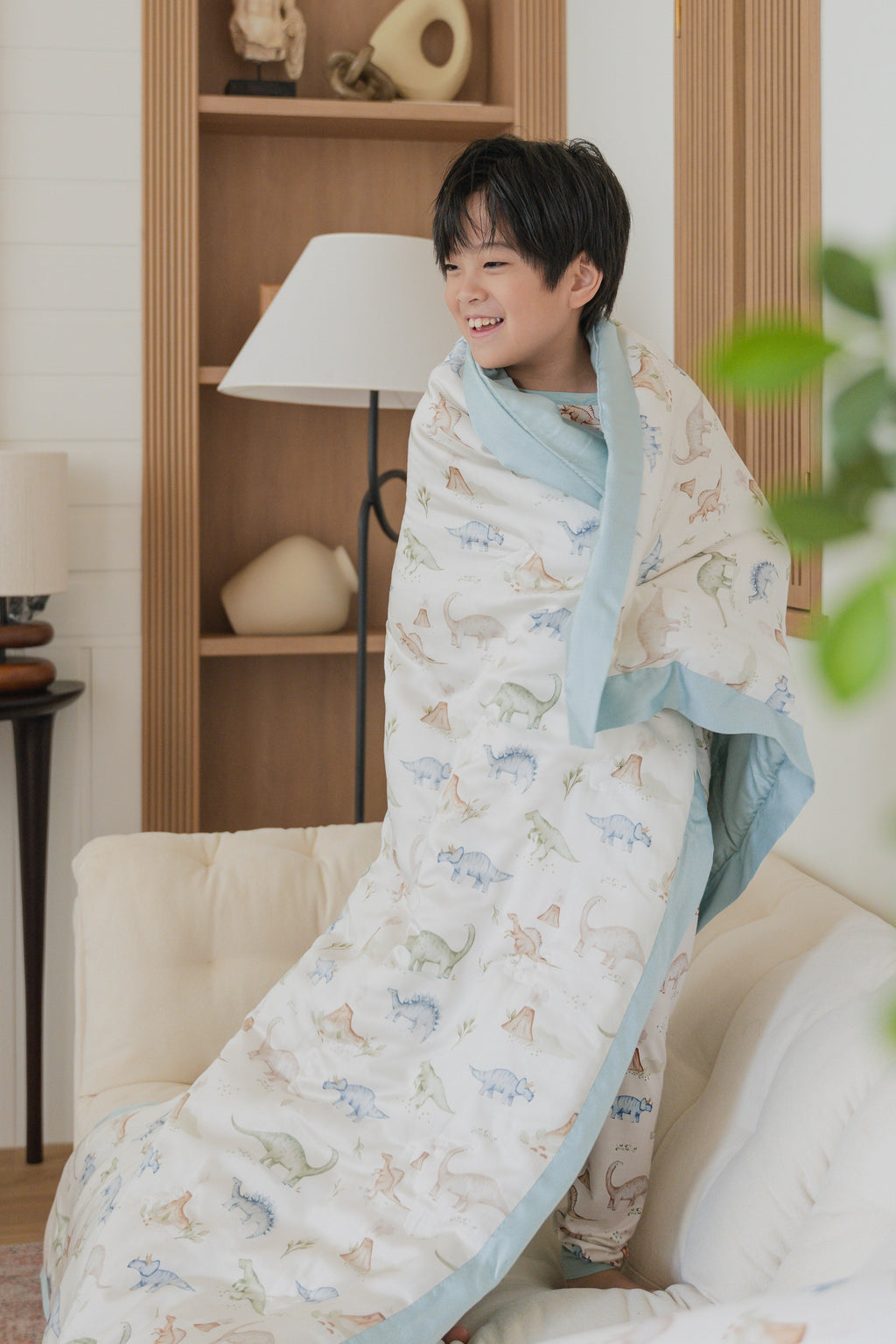 [Tencel Blanket] Dino Land Quest Tencel Blanket