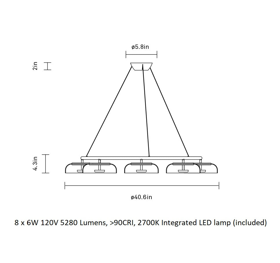 Blossi LED Chandelier