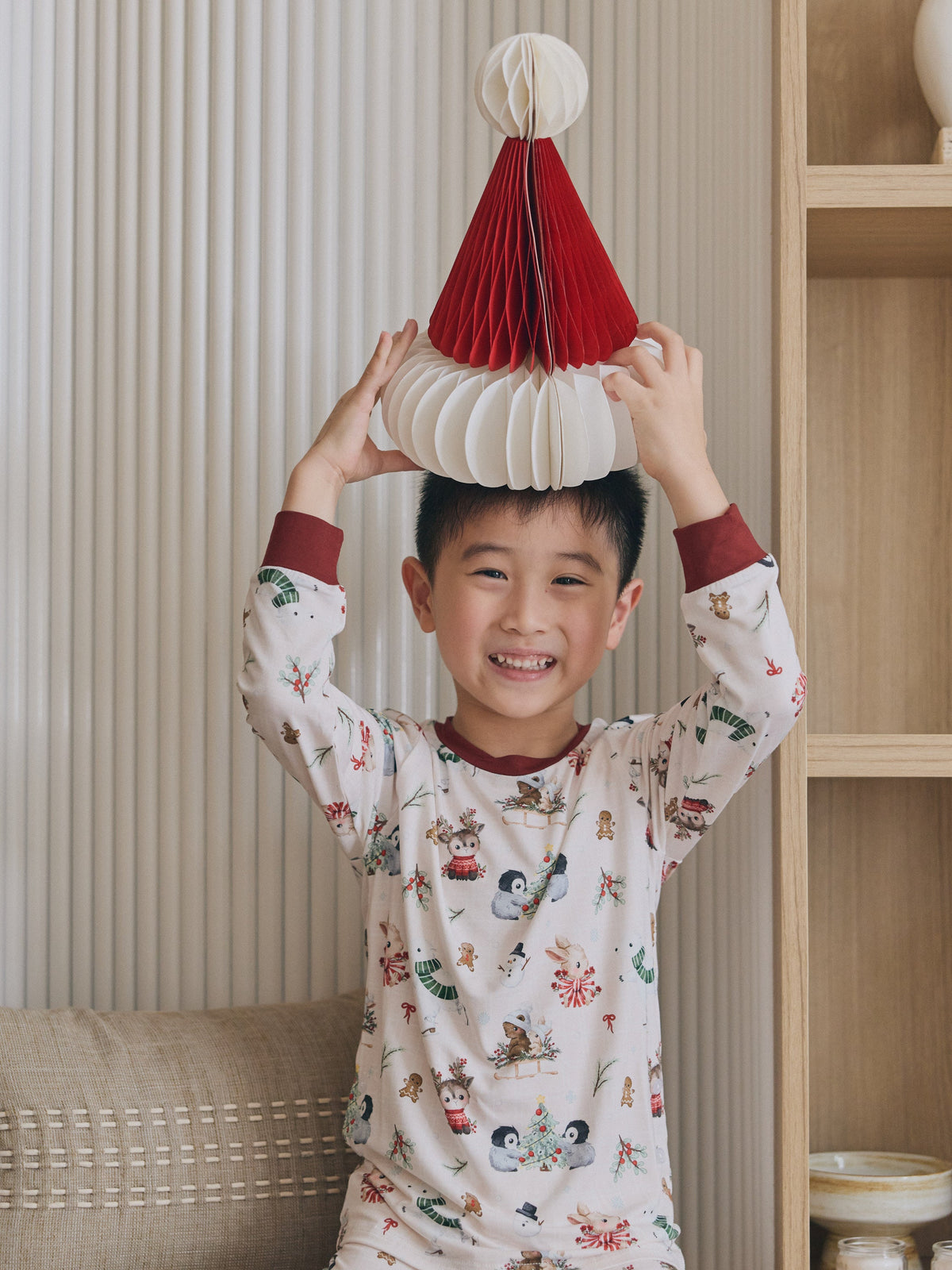 [Pyjamas] - Jolly Christmas Tales 2pcs Pyjamas