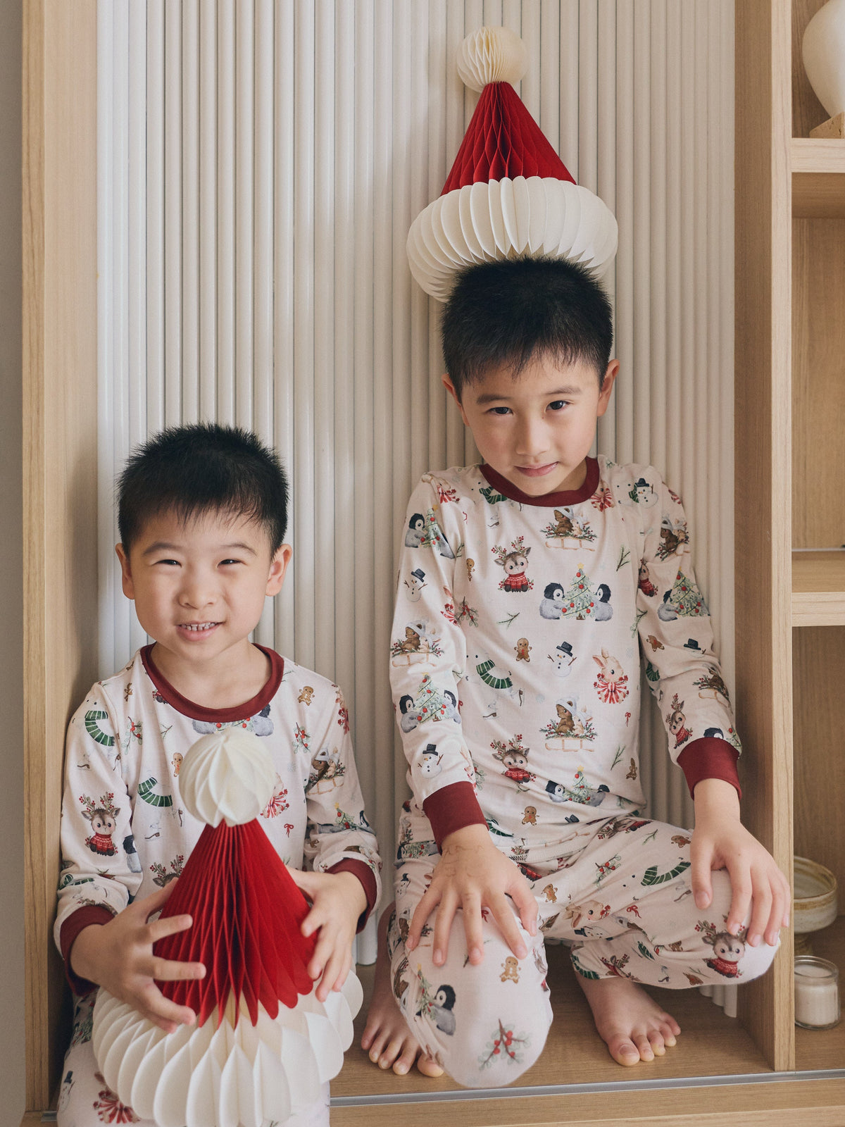 [Pyjamas] - Jolly Christmas Tales 2pcs Pyjamas