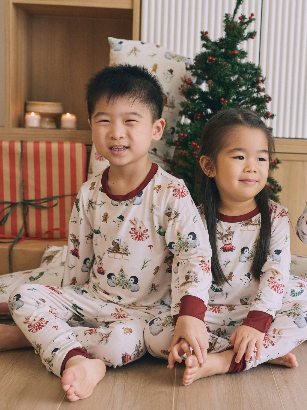 [Pyjamas] - Jolly Christmas Tales 2pcs Pyjamas