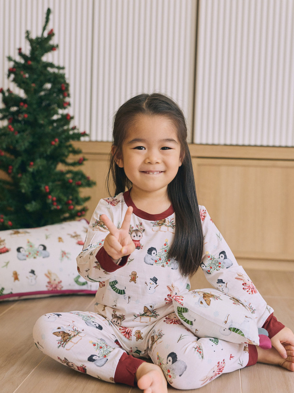 [Pyjamas] - Jolly Christmas Tales 2pcs Pyjamas