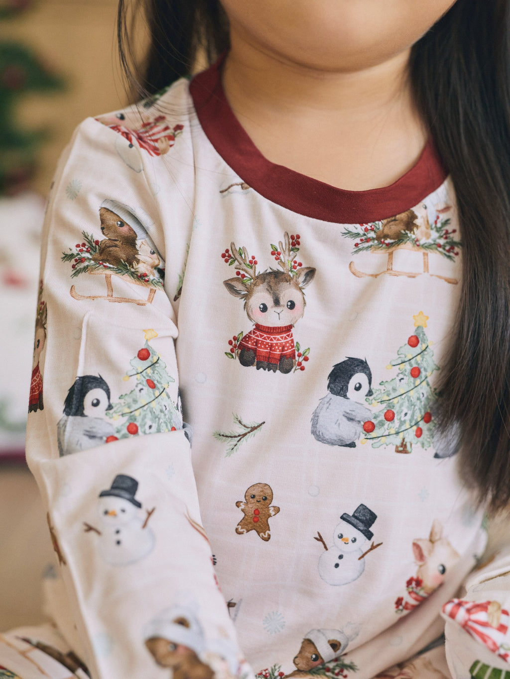 [Pyjamas] - Jolly Christmas Tales 2pcs Pyjamas