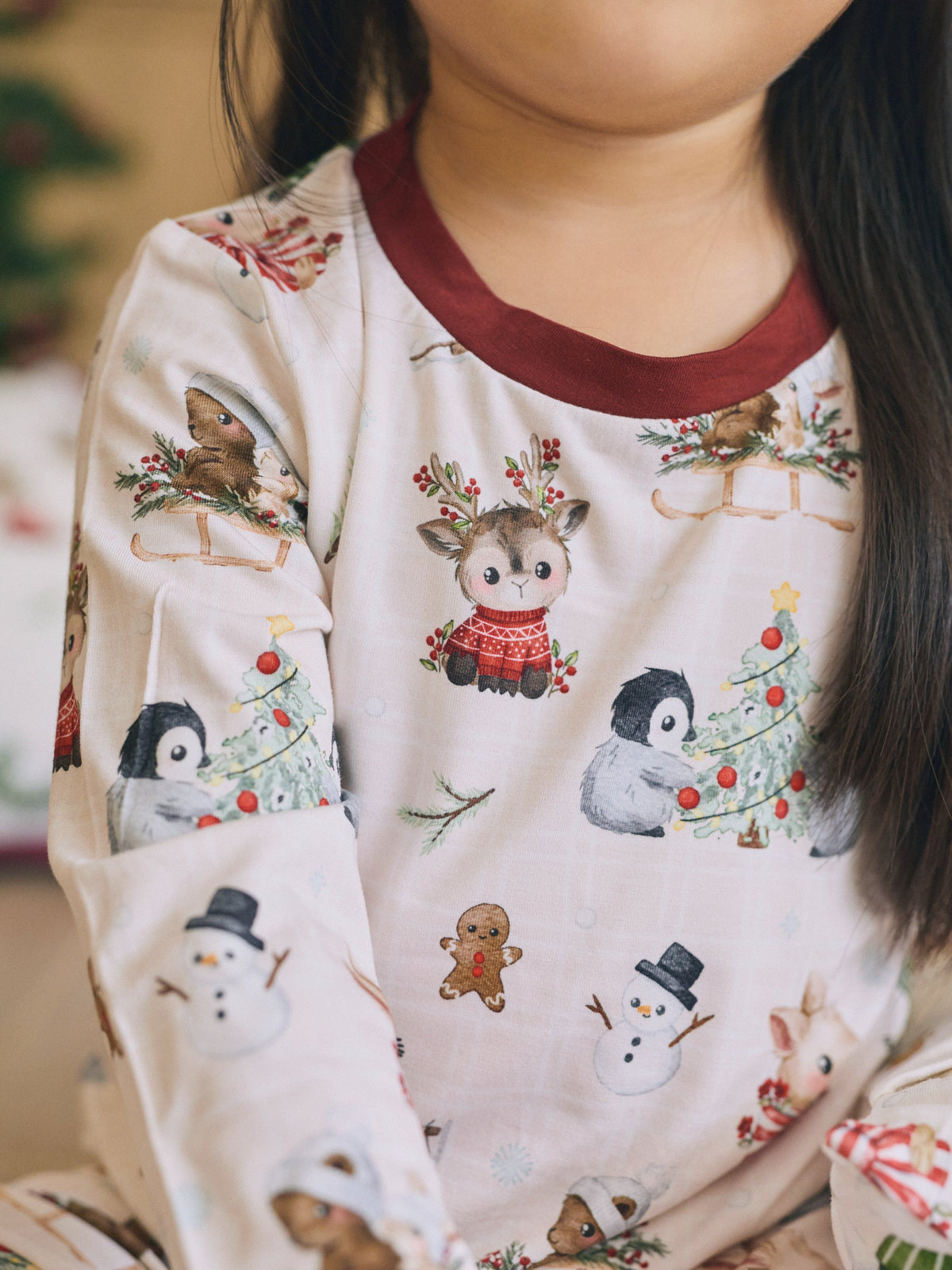 [Pyjamas] - Jolly Christmas Tales 2pcs Pyjamas