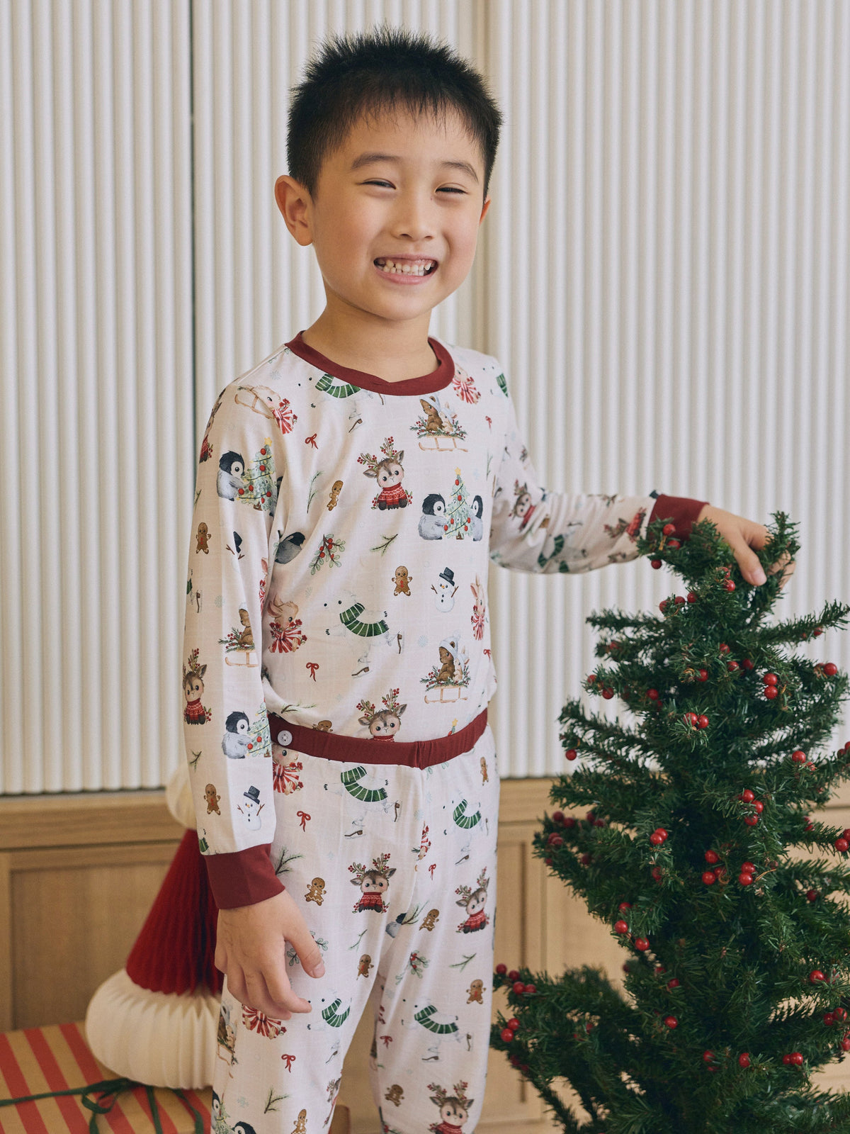 [Pyjamas] - Jolly Christmas Tales 2pcs Pyjamas