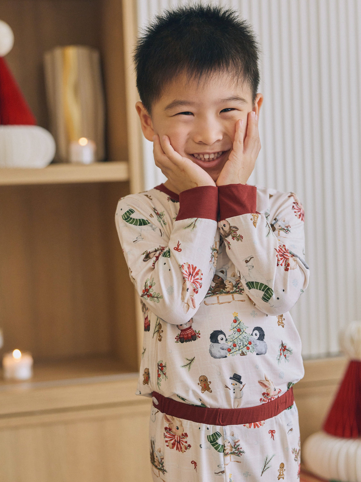 [Pyjamas] - Jolly Christmas Tales 2pcs Pyjamas