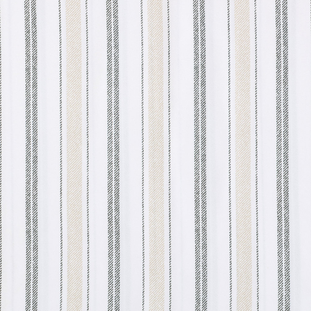Neutral Twill Stripe Pillowcase Set