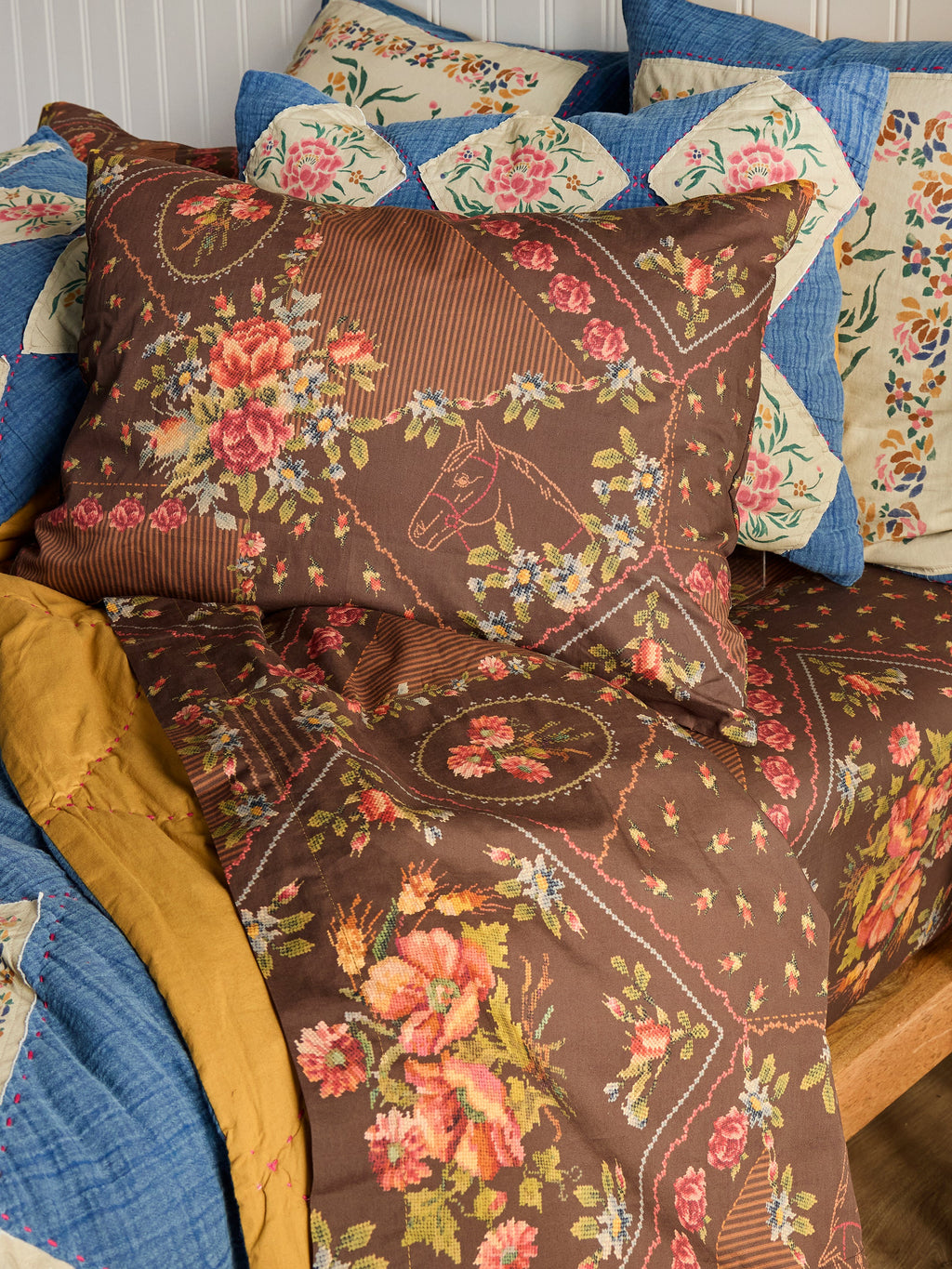 Sooo Soft Cotton Sheet Set - Crafted Bouquets Chocolate