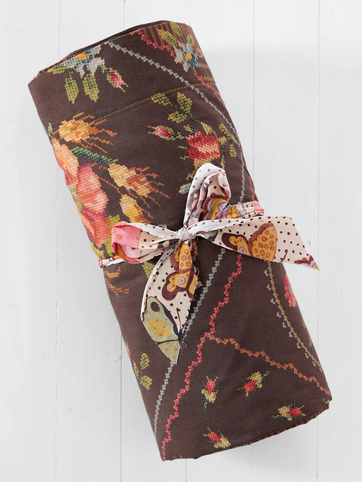 Sooo Soft Cotton Sheet Set - Crafted Bouquets Chocolate