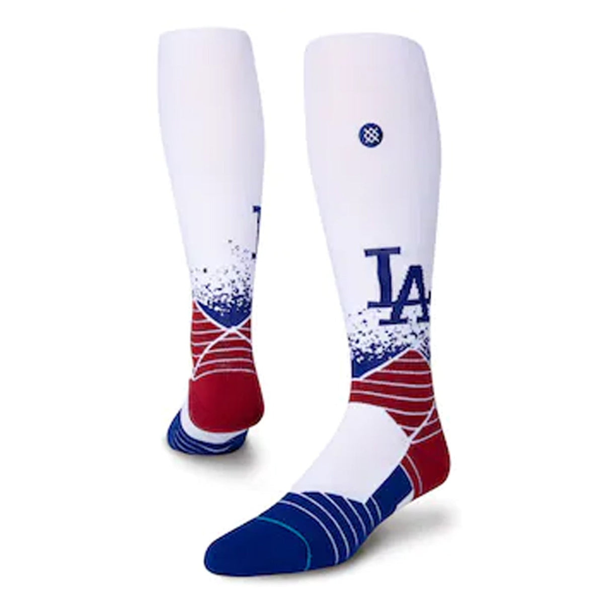MLB Los Angeles Dodgers City Connect Youth Socks product image 1, provided for visual reference and product detail review