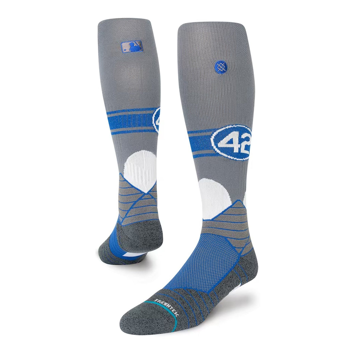 MLB Jackie Robinson 2023 OTC Socks product image 1, provided for visual reference and product detail review