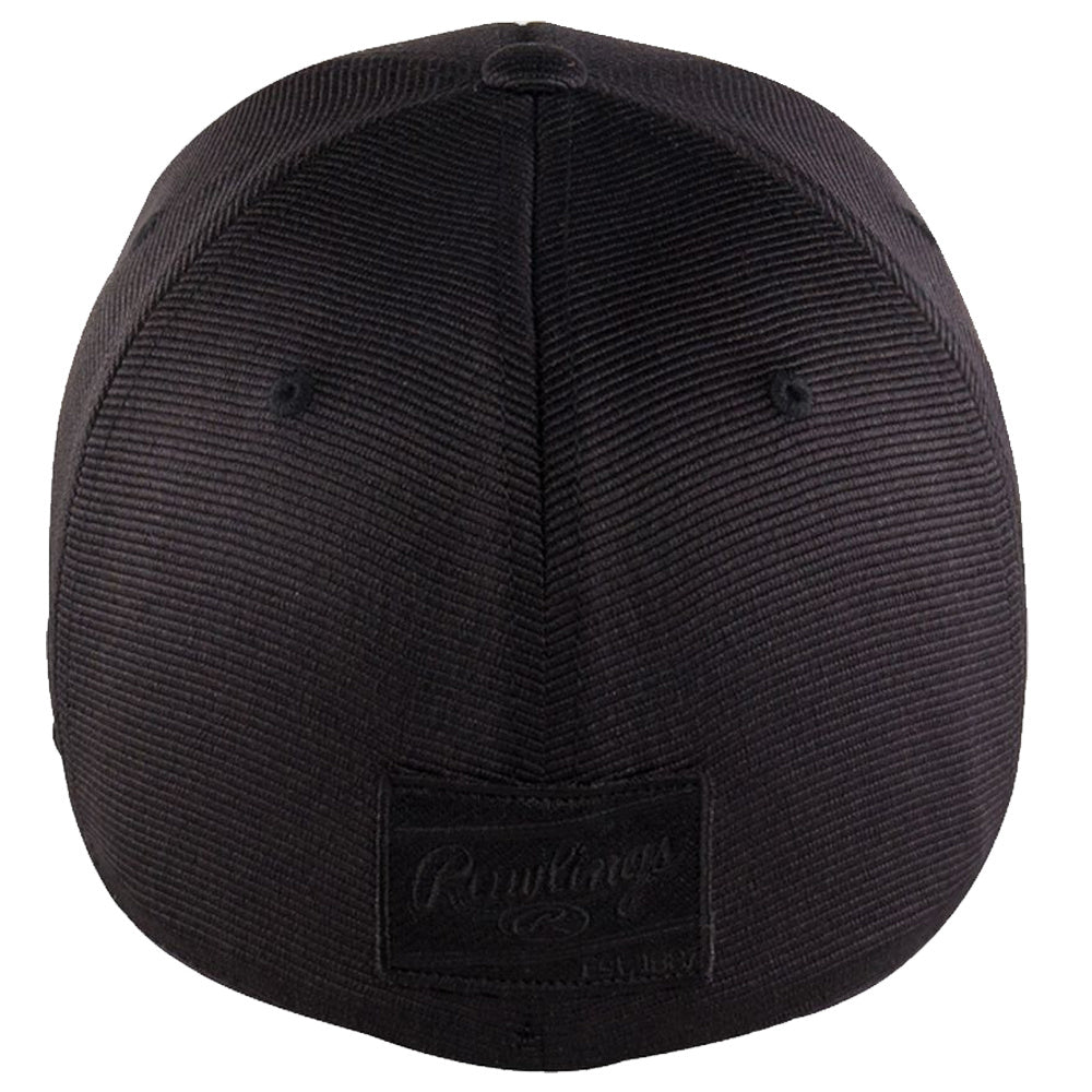 Black Clover Blackout Fitted Cap product image 2, provided for visual reference and product detail review