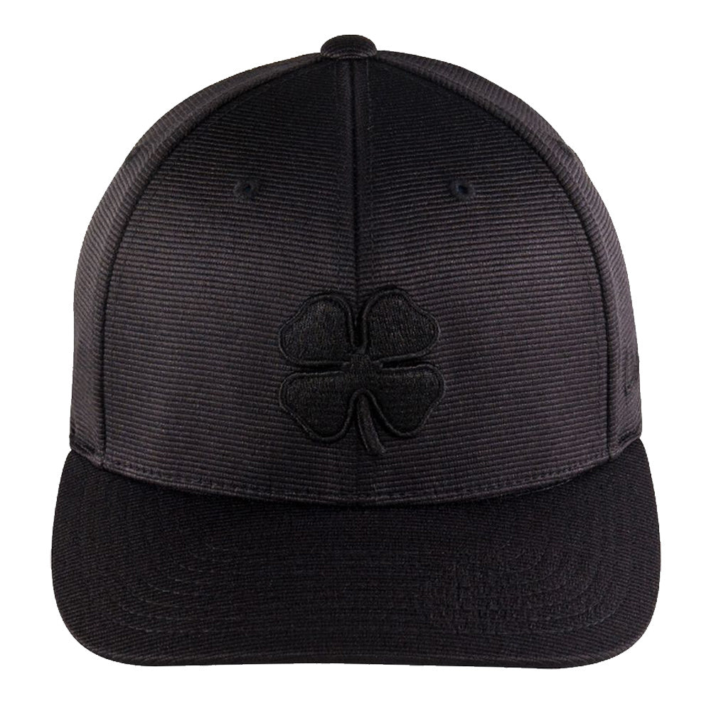 Black Clover Blackout Fitted Cap product image 1, provided for visual reference and product detail review