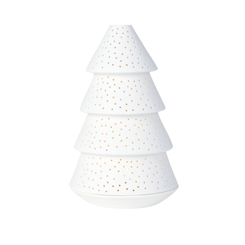 Fir Tree Candle Holder Set