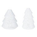 Fir Tree Candle Holder Set