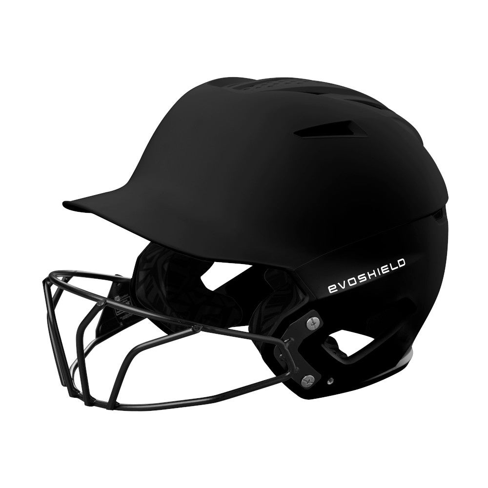 Evoshield XVT 2.0 Matte Batting Helmet with Facemask product image 1, provided for visual reference and product detail review