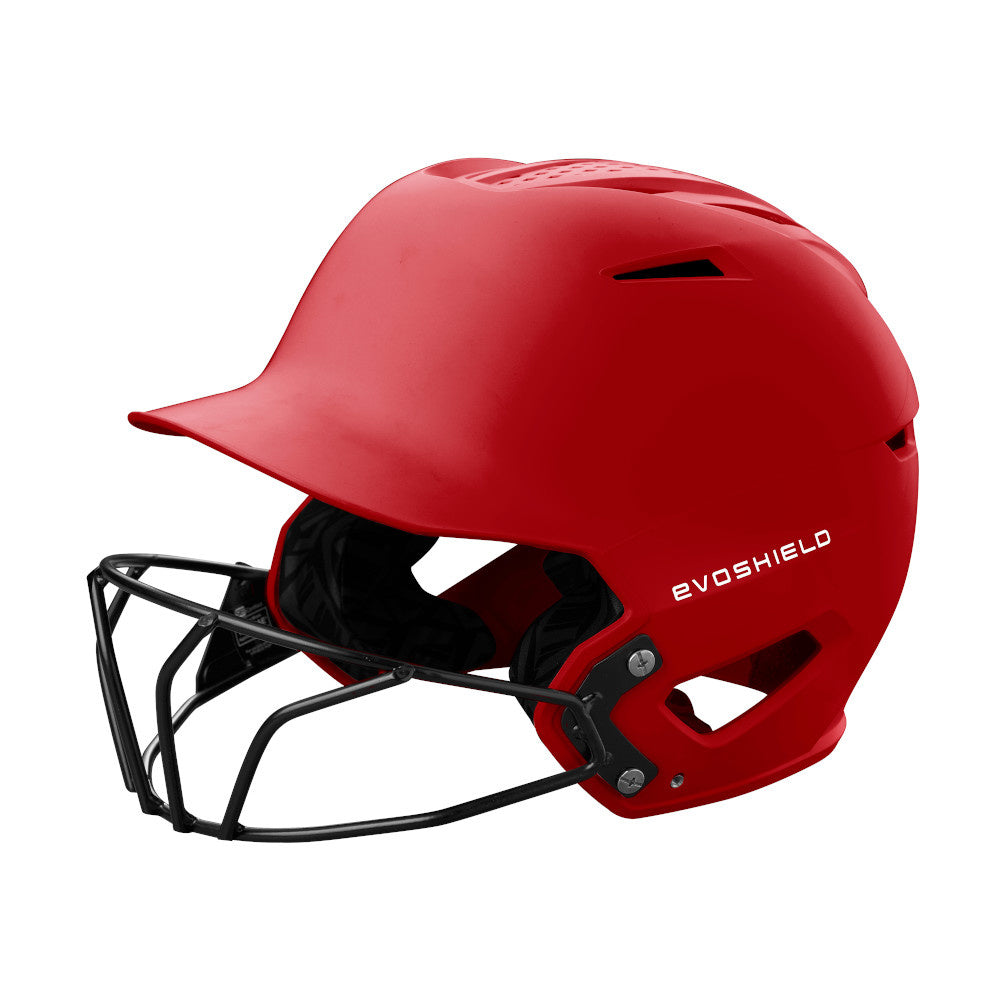 Evoshield XVT 2.0 Matte Batting Helmet with Facemask product image 5, provided for visual reference and product detail review