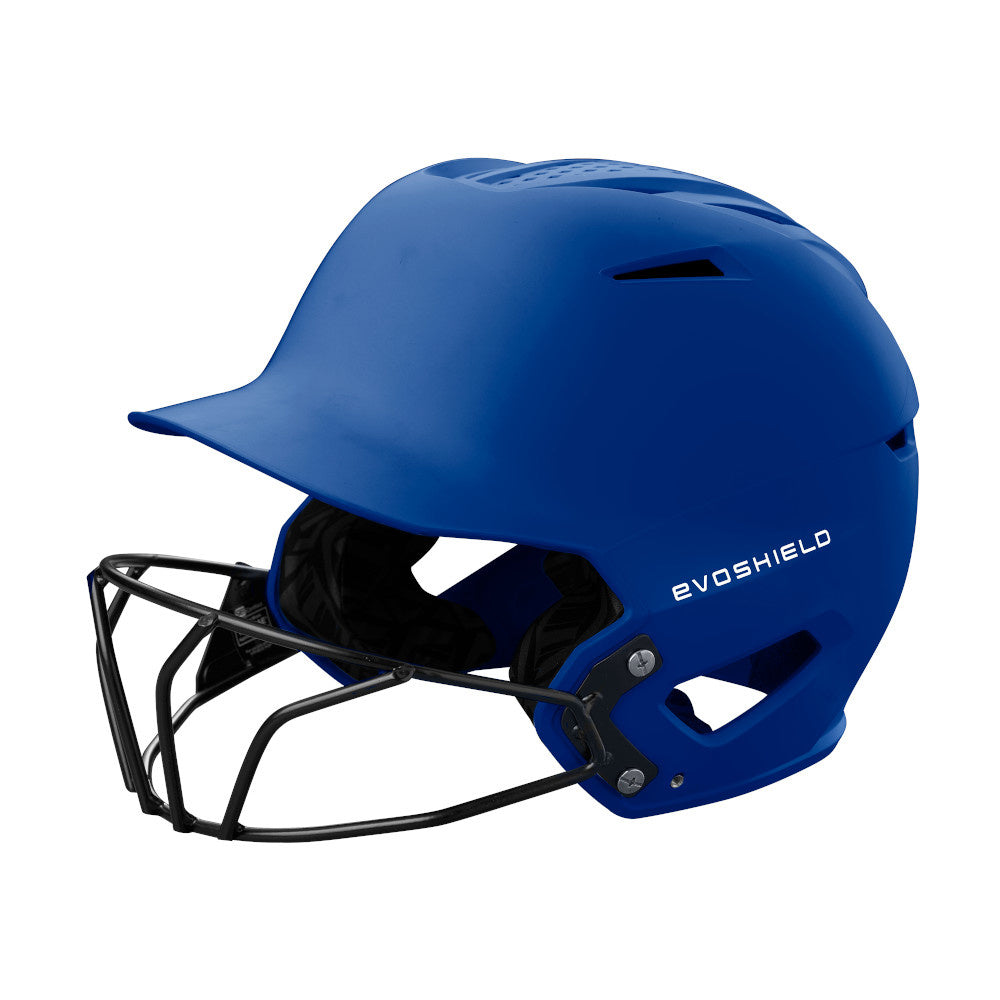 Evoshield XVT 2.0 Matte Batting Helmet with Facemask product image 4, provided for visual reference and product detail review