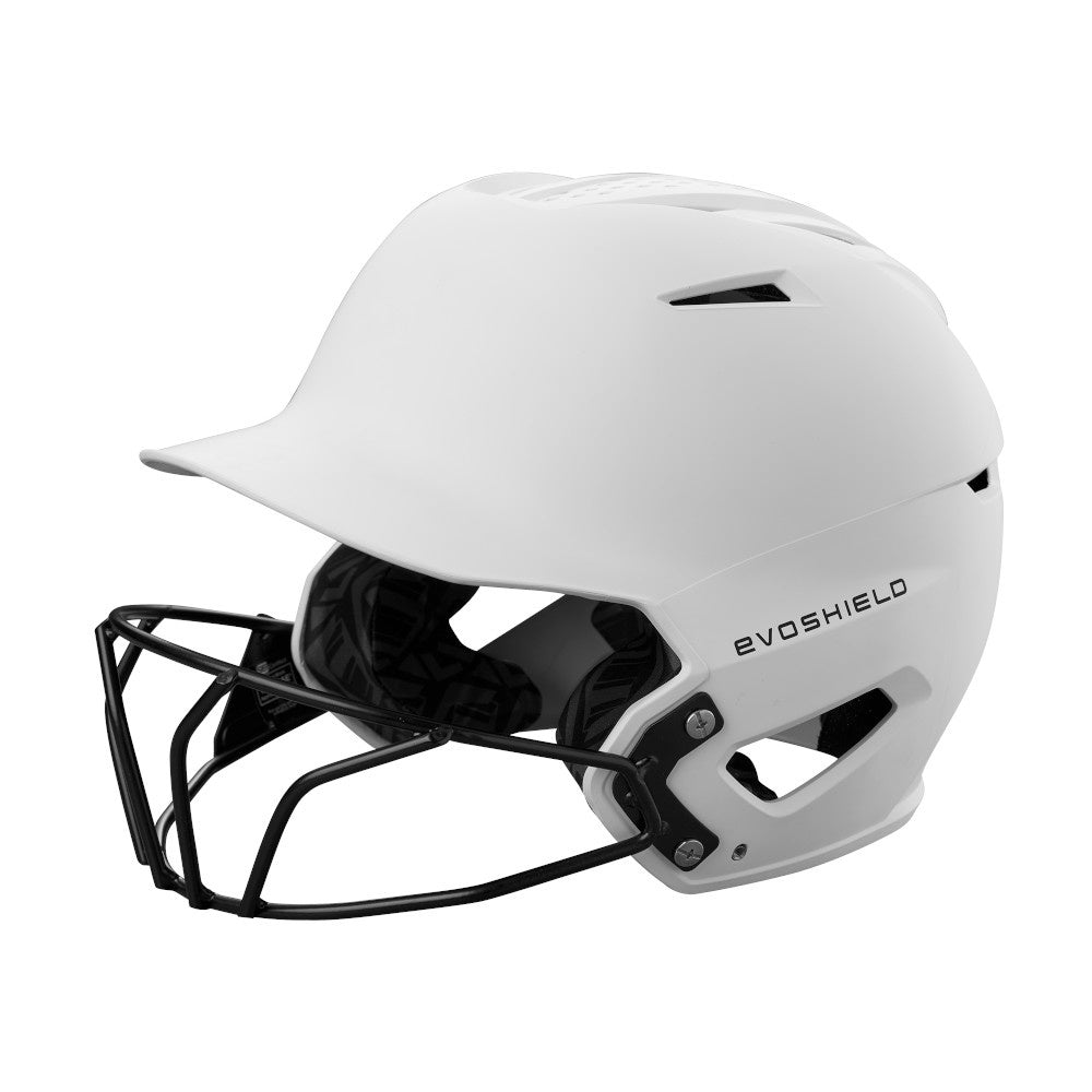 Evoshield XVT 2.0 Matte Batting Helmet with Facemask product image 6, provided for visual reference and product detail review