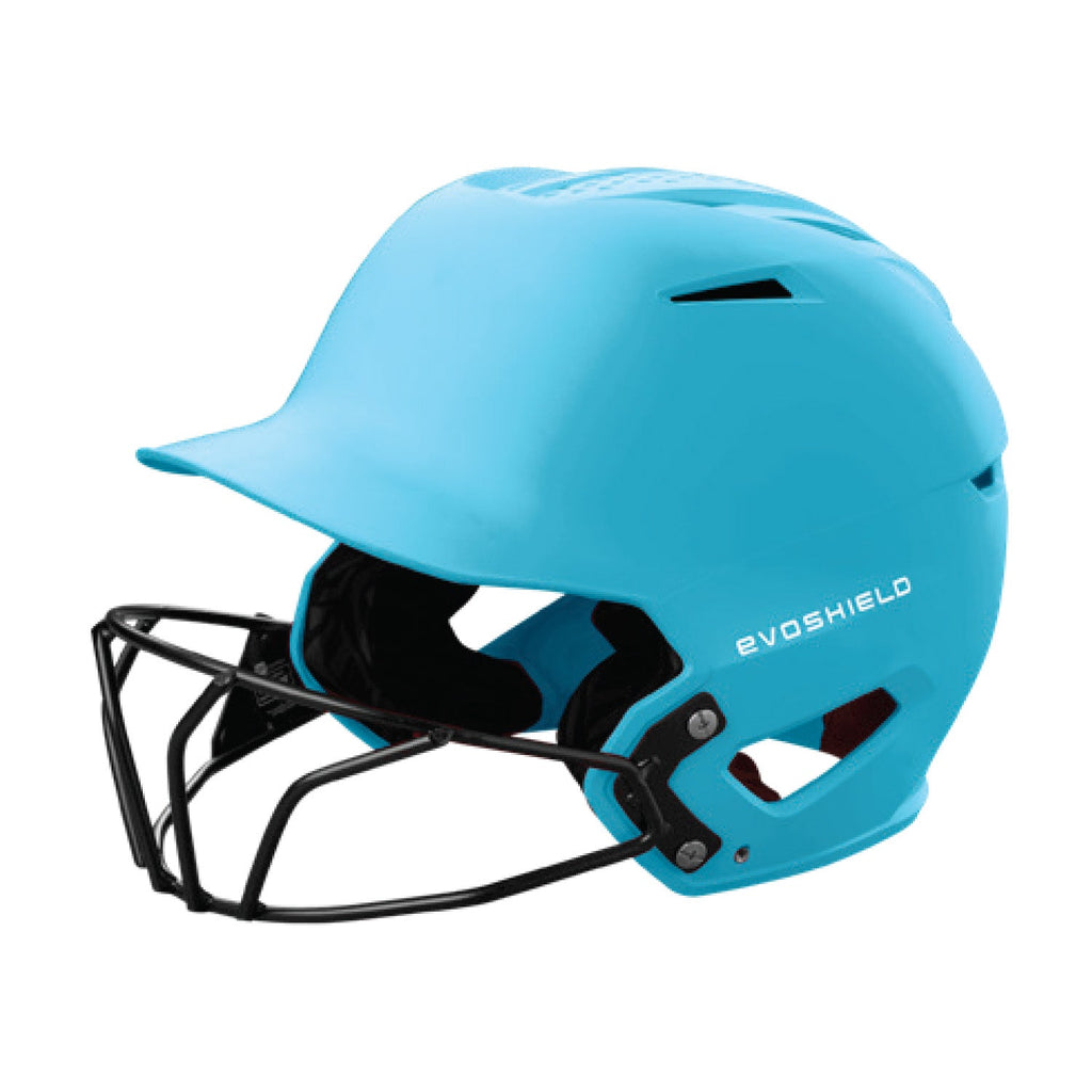Evoshield XVT 2.0 Matte Batting Helmet with Facemask product image 7, provided for visual reference and product detail review