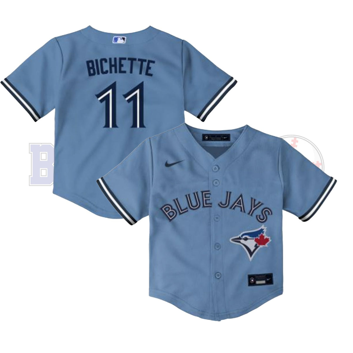Bo Bichette Toronto Blue Jays Alt. 3 Toddler Jersey product image 1, provided for visual reference and product detail review