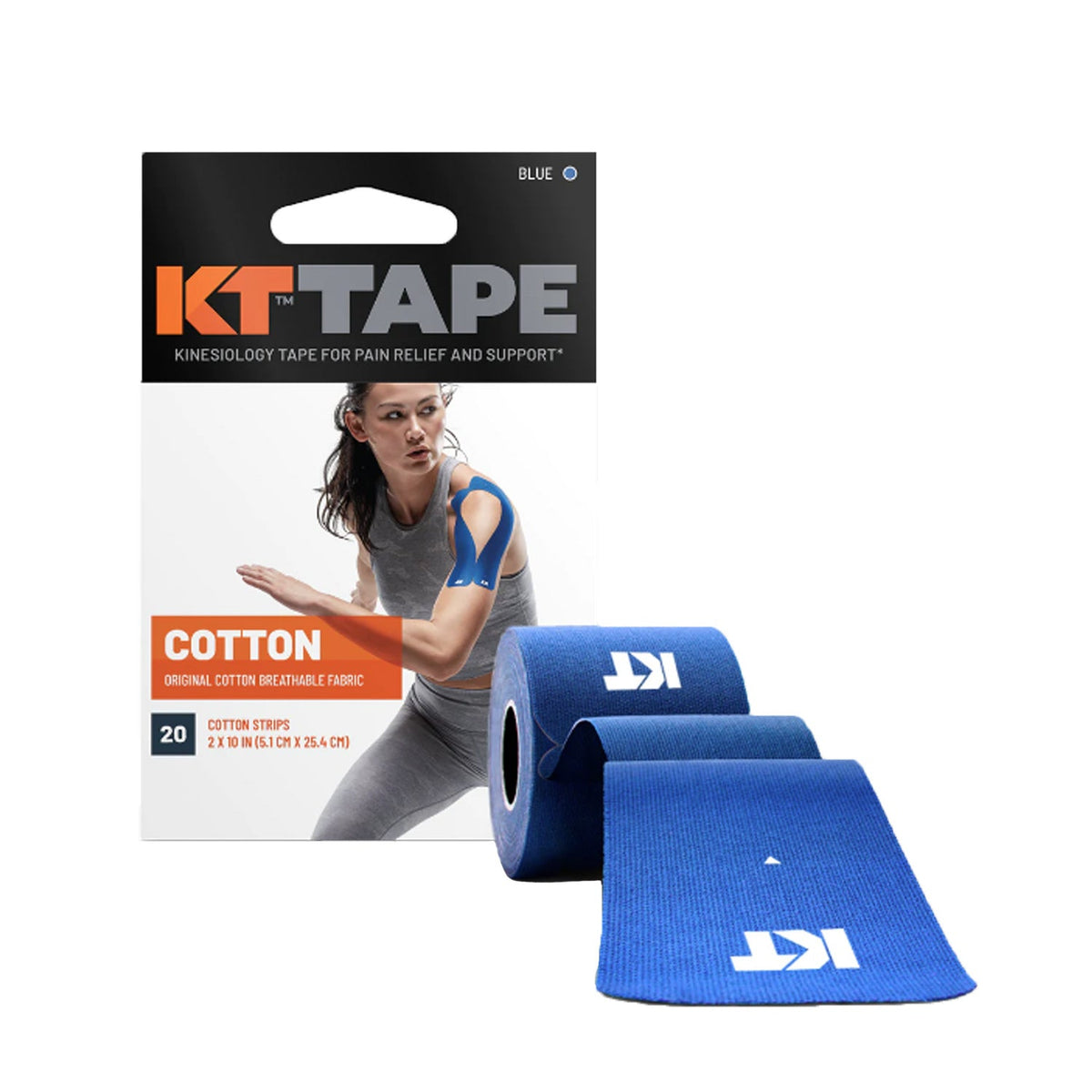 KT Tape 20 Precut 25cm Strips product image 1, provided for visual reference and product detail review