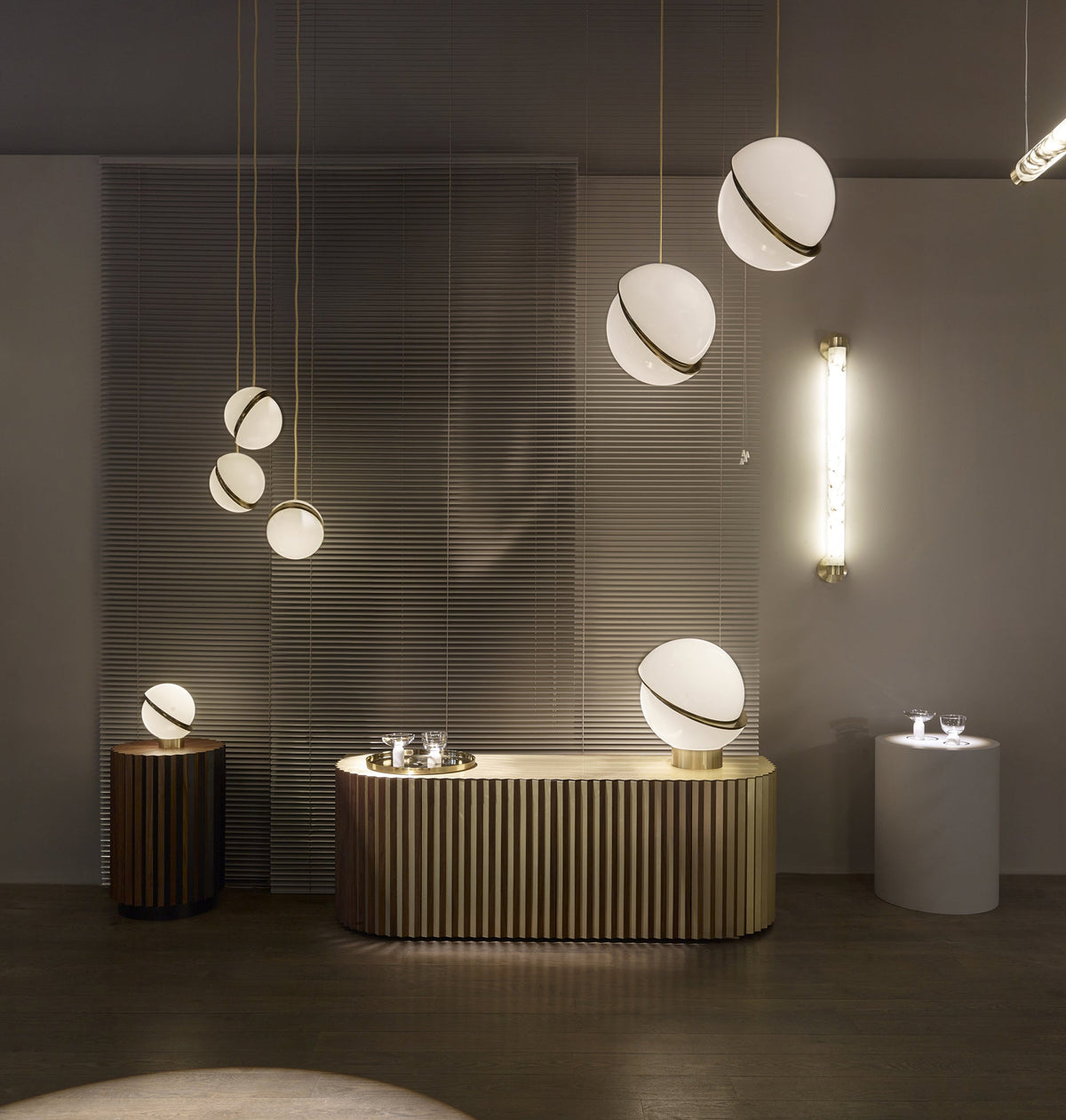 Crescent Table Lamp
