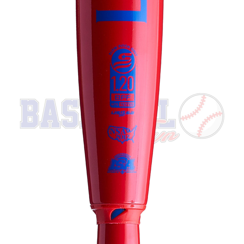 2024 Genesis 2-Piece Balanced 12" Barrel USSSA Slowpitch Bat product image 2, provided for visual reference and product
