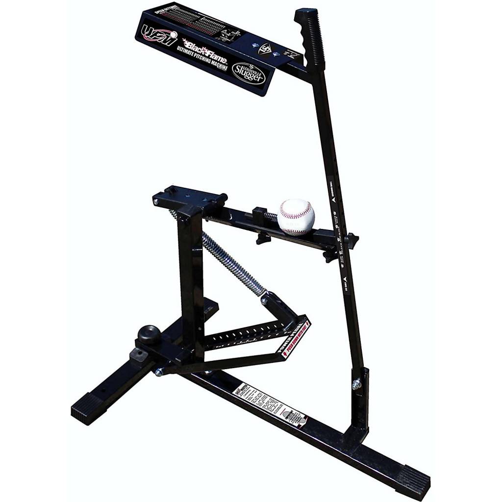 Louisville Slugger UPM 50 Pitching Machine Black product image 1, provided for visual reference and product detail review