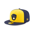 5950 Authentic Milwaukee Brewers Alt. Cap product image 1, provided for visual reference and product detail review