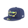 5950 Authentic Tampa Bay Rays Alt. Cap product image 1, provided for visual reference and product detail review