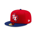5950 Authentic Texas Rangers Alt. 3 Cap product image 1, provided for visual reference and product detail review